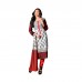Neela’s classic Kameez and shalwar in soft CVC fabric with soft Georgette Dupatta